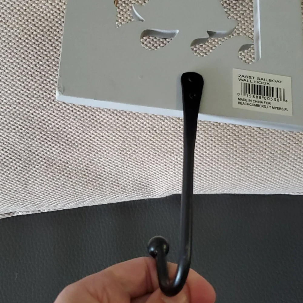 Sailboat Wall Hook for Keys or Coat Hanger